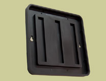 Rama placa gravata 158x158 mm